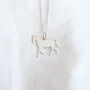 Personalised Horse Necklace, thumbnail 2 of 8