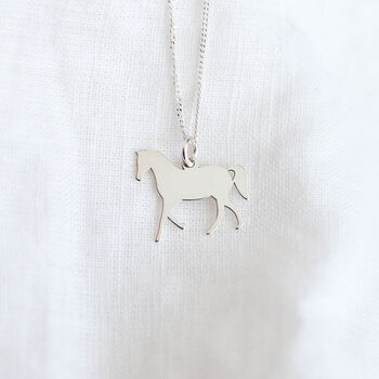Personalised Horse Necklace, 2 of 8