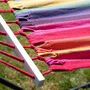 Personalised Rainbow Striped Hammock, thumbnail 5 of 5