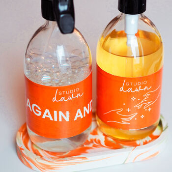 Oval Trinket Tray In Orange Margarita, 6 of 6