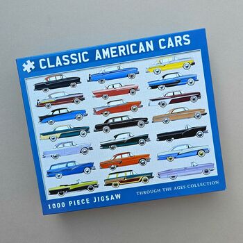 Classic American Cars 1000 Piece Jigsaw, 2 of 5
