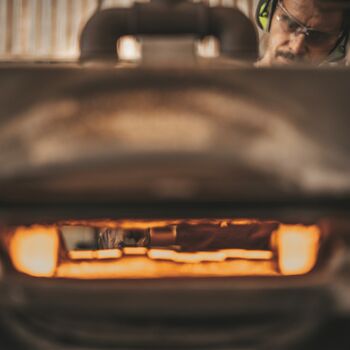 10th Anniversary Aluminium Heart Keyring, 9 of 9