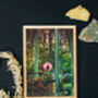 Exotic Rainforest Portrait Art Print, thumbnail 3 of 5