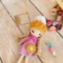 Handmade Crochet Doll For Kids, Birthday Gift For Girls, thumbnail 3 of 9