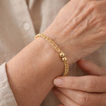 Mother And Daughter Magnetic Links Bracelet, 6 of 7