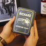 Personalised Truck Hip Flask Tin With Matching Tin, thumbnail 2 of 6