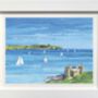 St Anthony's Lighthouse, Falmouth, Cornwall Art Print, thumbnail 2 of 5