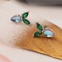 Sterling Silver Cute Carrot Stud Earrings, thumbnail 6 of 12