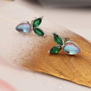Sterling Silver Cute Carrot Stud Earrings, 6 of 12