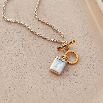Emma T Bar Necklace, 6 of 8