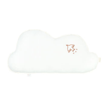 Cloud Cushion With Bird Embroidery, 3 of 4