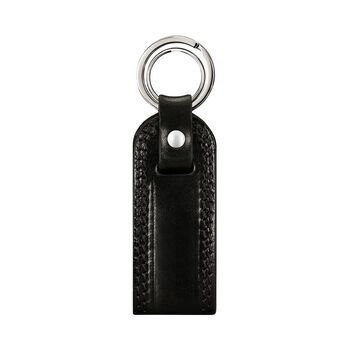 Men's Italian Leather Loop Key Ring 'Nepi', 6 of 12