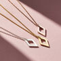 Personalised Mini Geometric Necklace, thumbnail 4 of 11