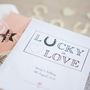 10 ‘Lucky In Love’ Personalised Lottery Ticket Holders, thumbnail 2 of 5