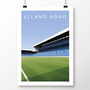 Leeds United Elland Road Revie/East Stand Poster, thumbnail 2 of 7