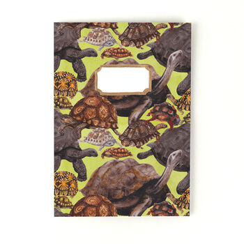 Creep Of Tortoises Print Notebook, 4 of 8