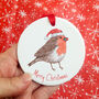 Robin Christmas Decoration, thumbnail 5 of 5