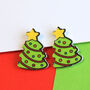 Mix And Match Christmas Stud Acrylic Earrings, thumbnail 5 of 12