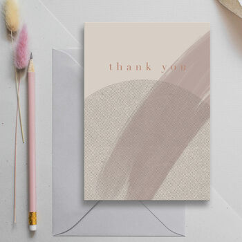 'Thank You' Greeting Card, 2 of 2