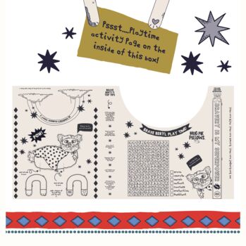 Brave Beryl Mindful Pillowcase With Cuddle Arms And Pocket For The Tooth Fairy, 9 of 9