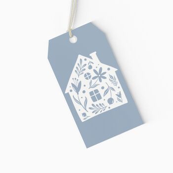 New Home House Design Wrapping Paper – Perfect For Housewarming Gifts, 7 of 11