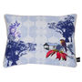 Tropical Trees And Flowers Silk Cushion, thumbnail 3 of 7