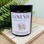 Personalised Love Your Wrinkles Valentines Candle Gift, thumbnail 1 of 4