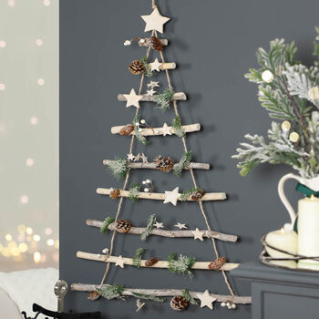 Nordic Forest Christmas Tree Ladder, 5 of 5