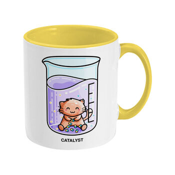 Catalyst Chemistry Pun Ceramic Mug, 7 of 8