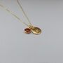 Personalised 18ct Gold Plated Birthstone Necklace, thumbnail 3 of 7