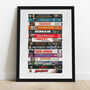 30th Birthday Gift Films Of 1996 Personalised Print, thumbnail 6 of 9