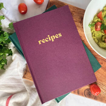 Recipe Journal With Personalisation, 5 of 11