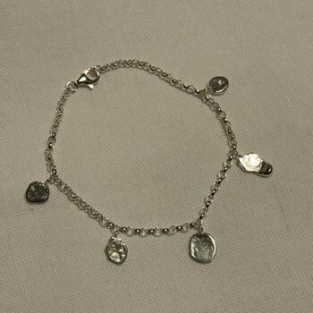 Recycled Silver Pendant Bracelet, 2 of 2