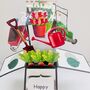 Gardening Themed 3D Birthday Card, thumbnail 1 of 9