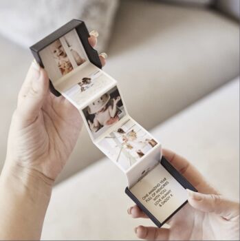 Personalised Mother's Day Pull Out Photo Album Token Gift, 9 of 10