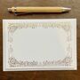 Gold Foil Luxury Note Cards, thumbnail 1 of 5