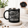 Father's Day Gift Personalised Dad’s Workshop Engraved Mug, thumbnail 1 of 2