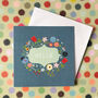 Floral Hello Greetings Card, thumbnail 4 of 5