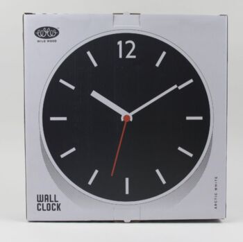 White And Black Wall Clock, 2 of 3