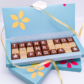 Personalised Chocolates To Say Thank You Teacher, 5 of 8