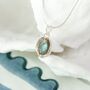Labradorite Necklace, thumbnail 3 of 7