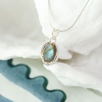 Labradorite Necklace, 3 of 7