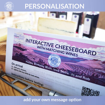 Cheeseboard Game Gift Kit With Matching Wines, 4 of 9