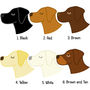 Labrador Personalised Dog ID Name Tag, thumbnail 3 of 12