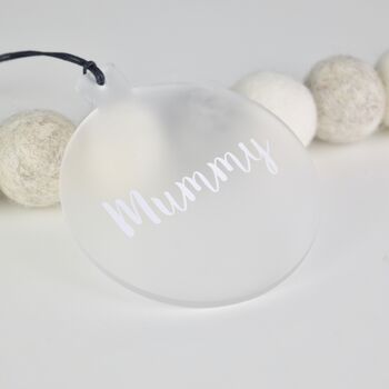 Personalised Kangeroo Christmas Tree Bauble, 8 of 12