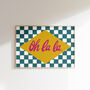 Oh La La Print, Landscape Wall Art, thumbnail 10 of 10