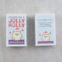 Sending You A Jolly Holly Hedgehug In A Matchbox, thumbnail 4 of 7