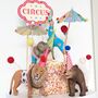 Personalised Party Animal Circus Cake Topper Set, thumbnail 8 of 8