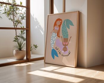 Let’s Be Mermaids Art Print, 9 of 9