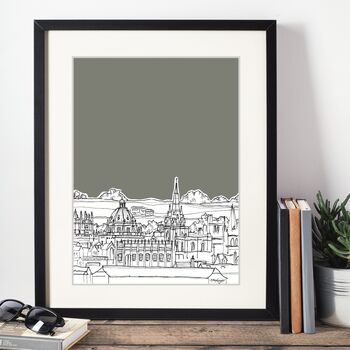 Oxford Rooftops Art Print, 4 of 8